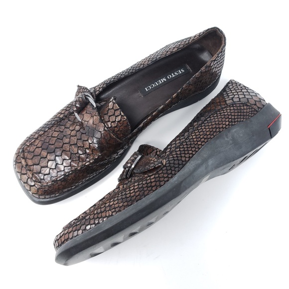 Sesto Meucci Shoes - Sesto Meucci Wedge Buckle Comfort Shoes Sz 7.5 M